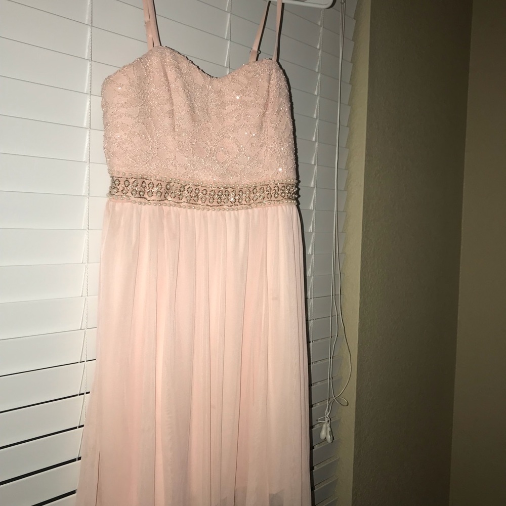 light pink Homecoming dress